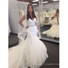 Mermaid Real Bride Wedding Dress